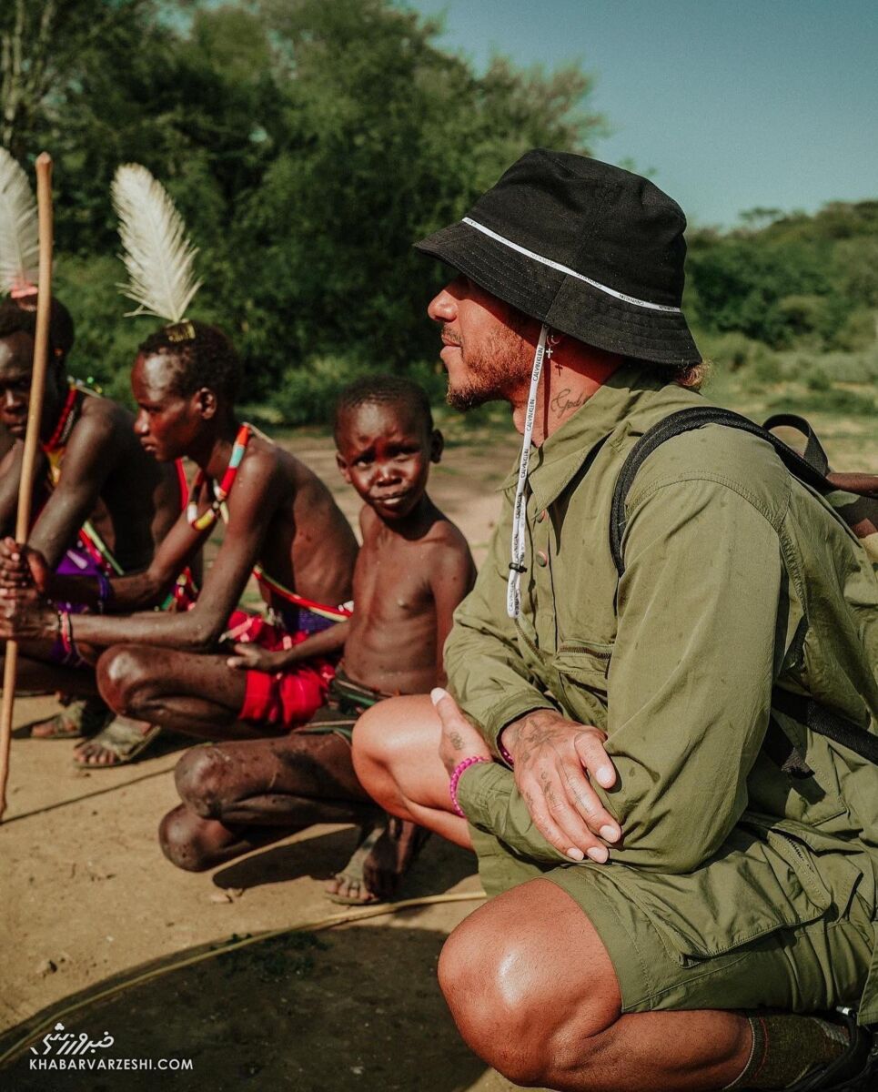 تصاویری جذاب و دیدنی از سفر اسطوره فرمول یک به آفریقا