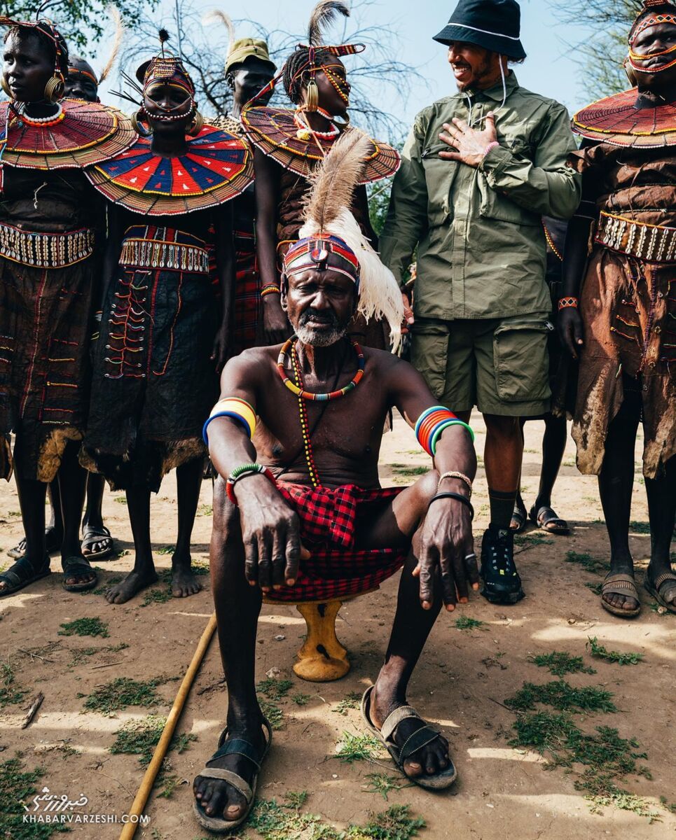 تصاویری جذاب و دیدنی از سفر اسطوره فرمول یک به آفریقا