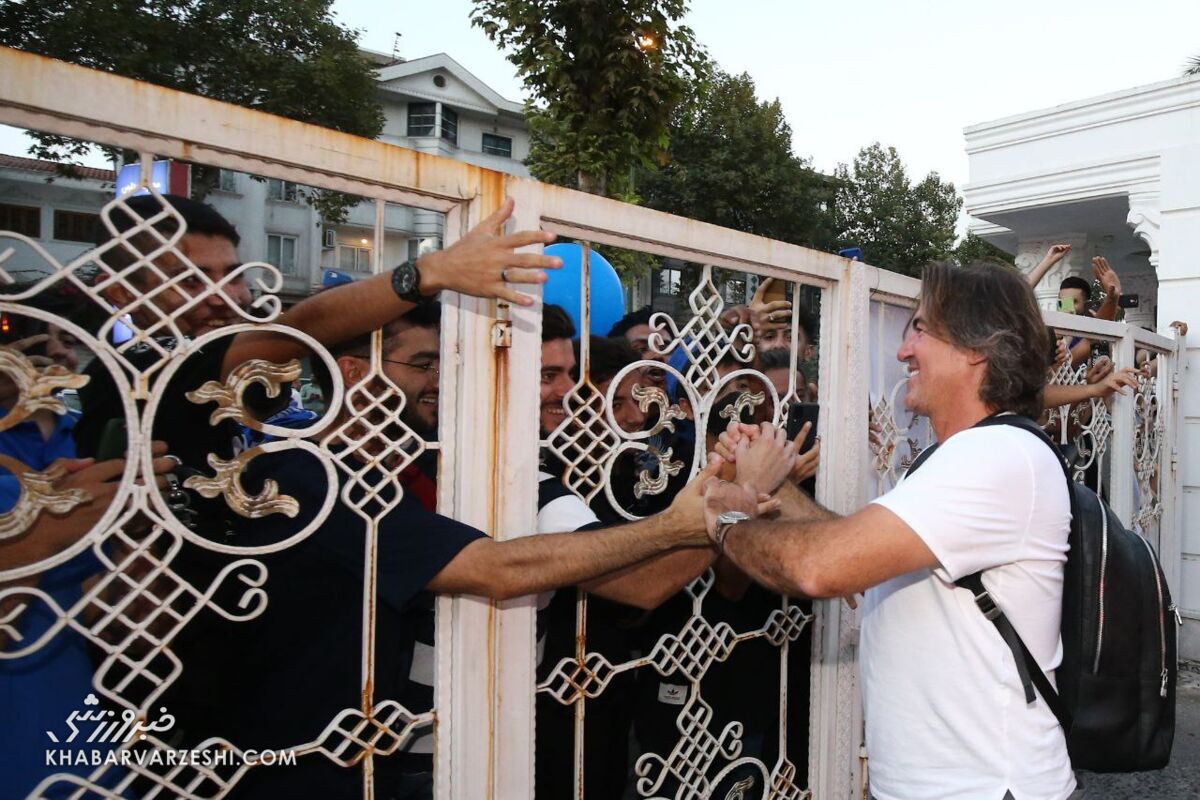 تصاویر| استقبال عجیب گیلانی ها از ساپینتو