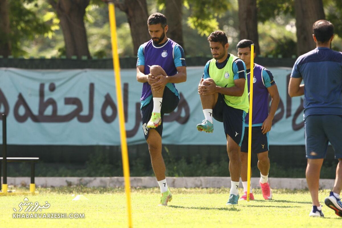 رونمایی از مثلث آتشین استقلال برای بازی با مس 