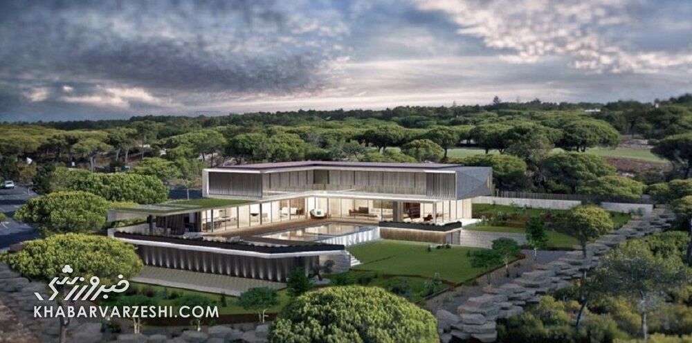 نقشه شگفت انگیز رونالدو برای خانه اش / تخریب زمین گلف خانه CR7!  / تصویری از این خانه فوق العاده زیبا را ببینید