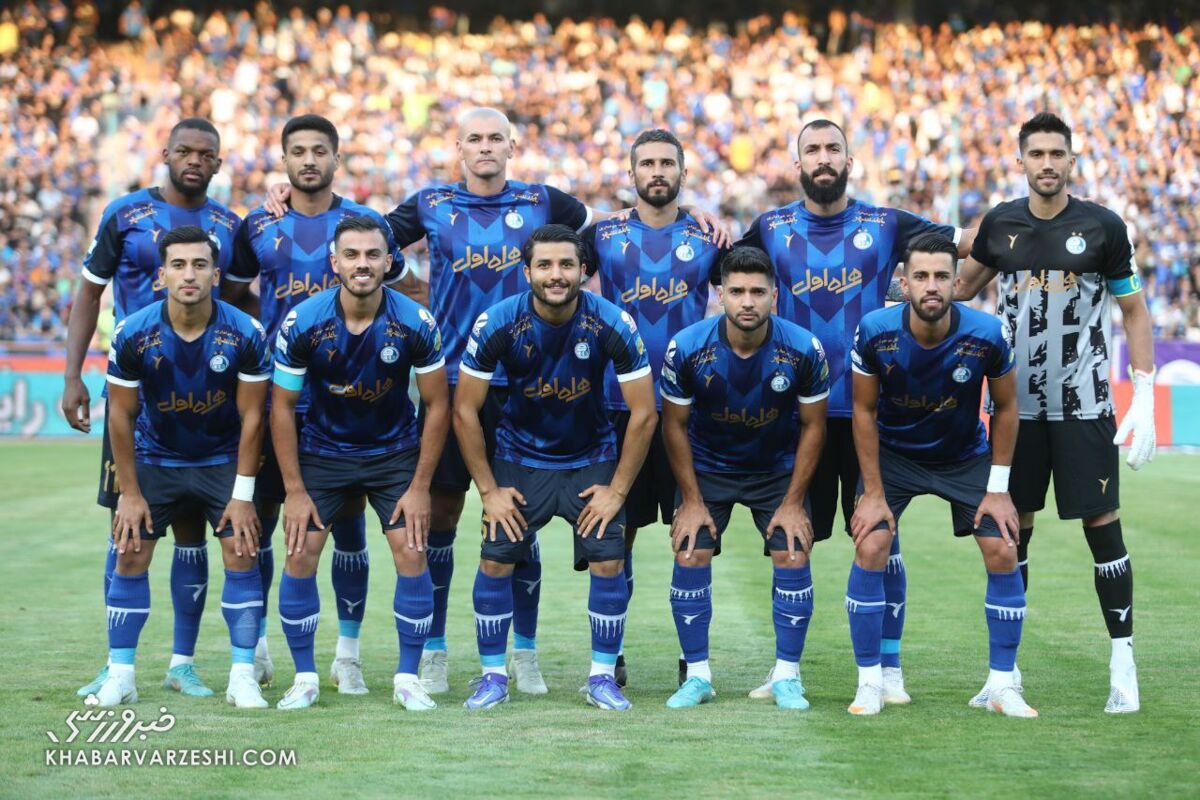 عکس تیمی استقلال در شهریور 1401