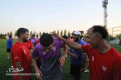 چک و لگد به مهاجم پرسپولیسی در تمرین