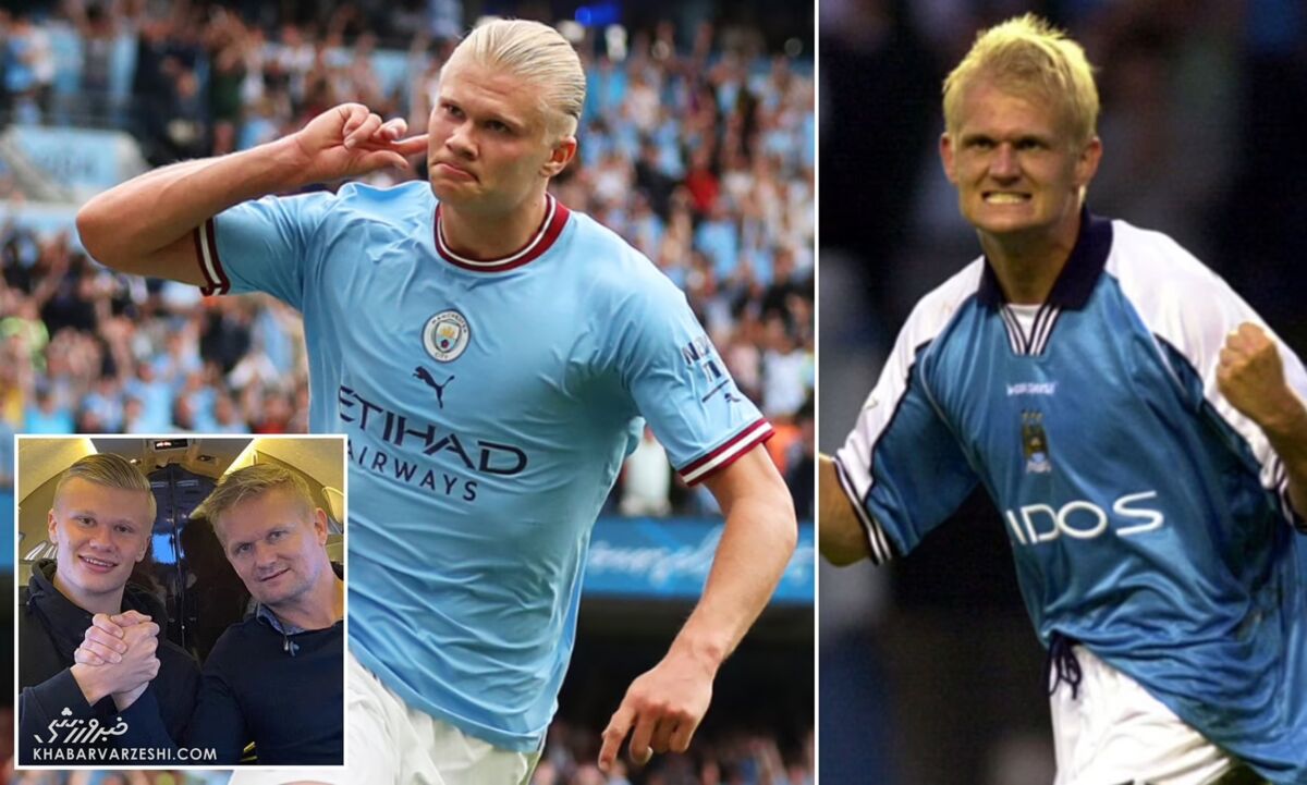 شوخی عجیب و جالب ستاره جدید آبیها با پدرش/ میخواهم رکورد گلهای او را بزنم!