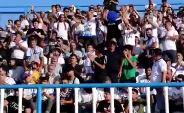 ویدیو| اولین حضور لیگ برتری هواداران ملوان در استادیوم انزلی