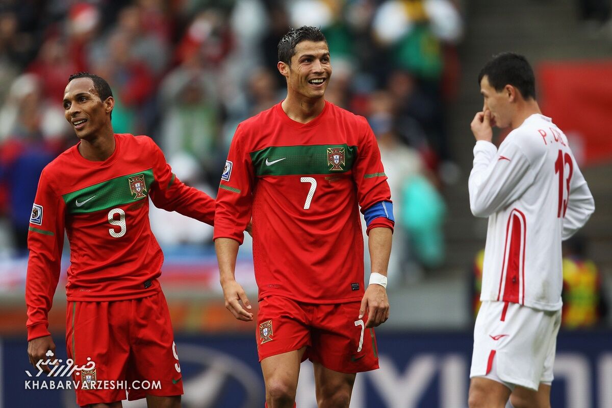 رونالدو در جام جهانی 2010 آفریقای جنوبی