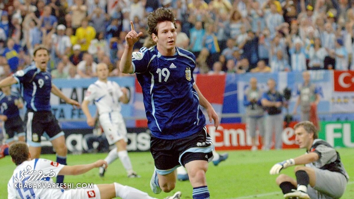 مسی در جام جهانی 2006 - آلمان