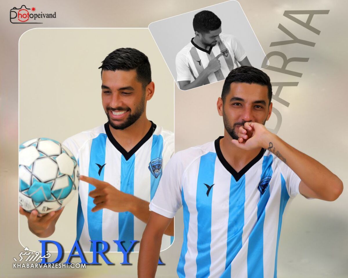 عکس | دو پرسپولیسی آبیپوش شدند/ ستارههای سابق در تیم ۴۰ ساله