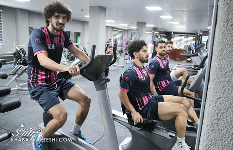 وحدت هنانوف؛ تمرین پرسپولیس در سالن (11 شهریور 1401)