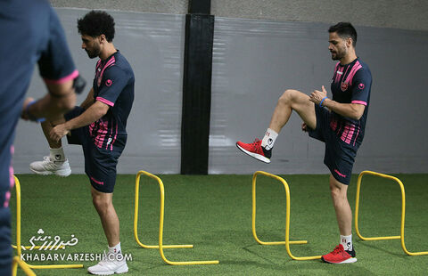 کمال کامیابینیا؛ تمرین پرسپولیس در سالن (11 شهریور 1401)