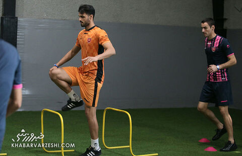 احمد گوهری؛ تمرین پرسپولیس در سالن (11 شهریور 1401)