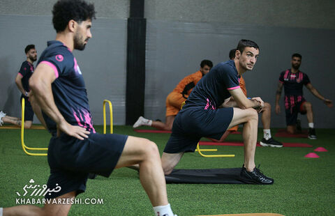 گئورگی گولسیانی؛ تمرین پرسپولیس در سالن (11 شهریور 1401)