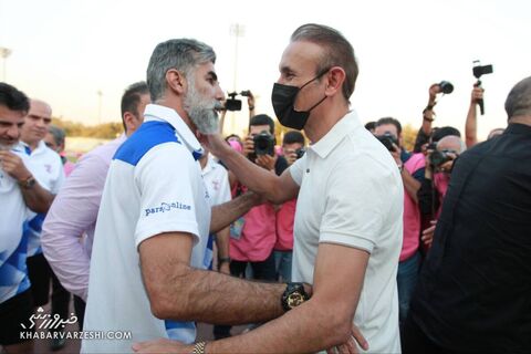 یحیی گلمحمدی و داوود فنایی؛ هوادار - پرسپولیس