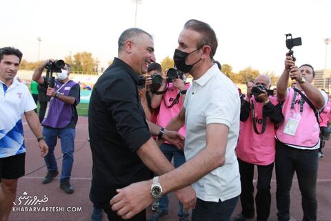 یحیی گلمحمدی و ساکت الهامی؛ هوادار - پرسپولیس