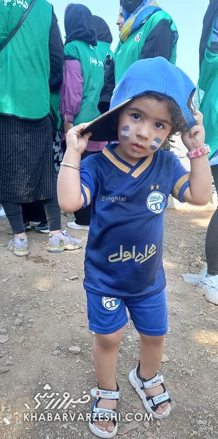 عکس| ویژه ترین دختر استقلالی بین لیدر های خانم