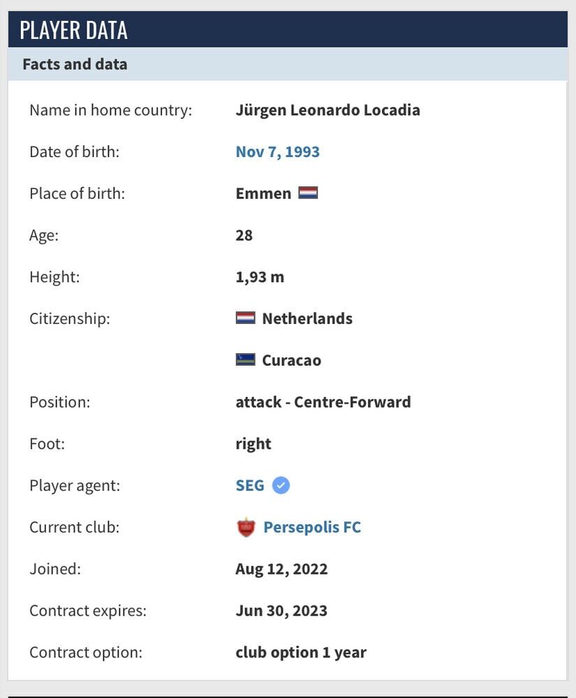 شاهکار باشگاه پرسپولیس در قرارداد یورگن لوکادیا