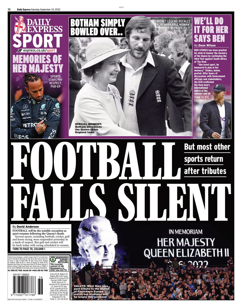 فوتبال به احترام ملکه تعطیل شد!/ ستارهای که تازه سوار قطار شده است