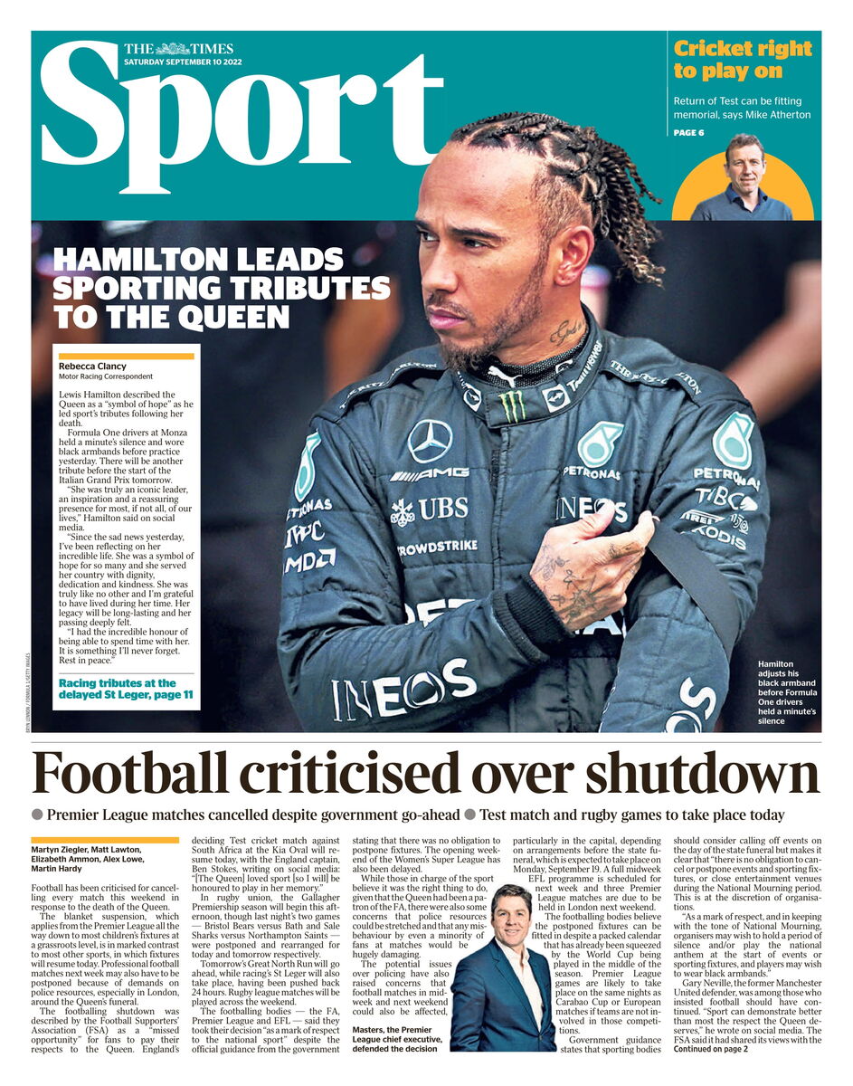 فوتبال به احترام ملکه تعطیل شد!/ ستارهای که تازه سوار قطار شده است