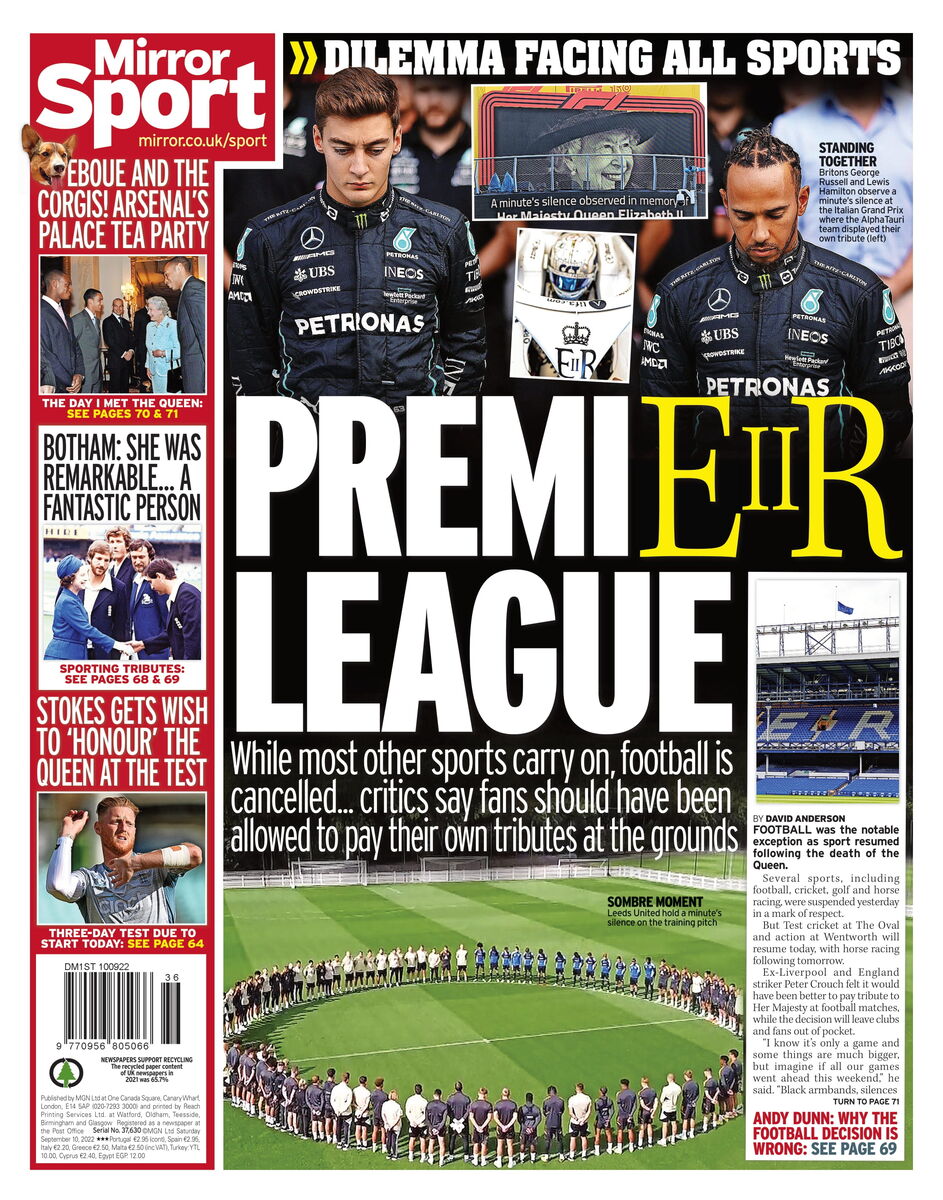 فوتبال به احترام ملکه تعطیل شد!/ ستارهای که تازه سوار قطار شده است