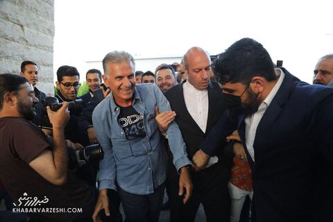 ورود کارلوس کی‌روش به ایران (23 شهریور 1401)