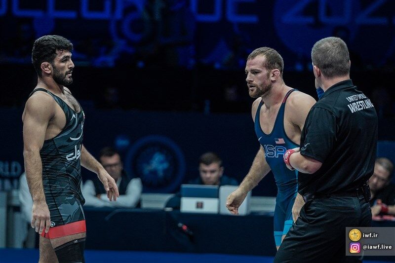 چرا حسن یزدانی مقابل دیوید تیلور شکست خورد؟/ شوخی نیست؛ اینجا رقابت های قهرمانی جهان است