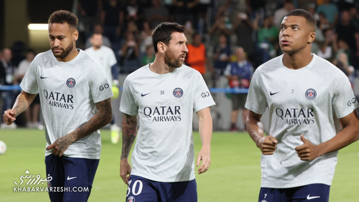 مسی - نیمار - امباپه