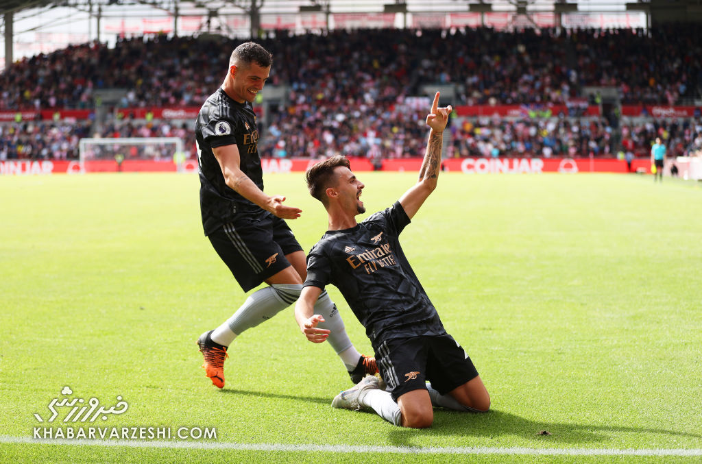 برنتفورد ۰ - آرسنال ۳/ بازگشت توپچی‌ها به صدر