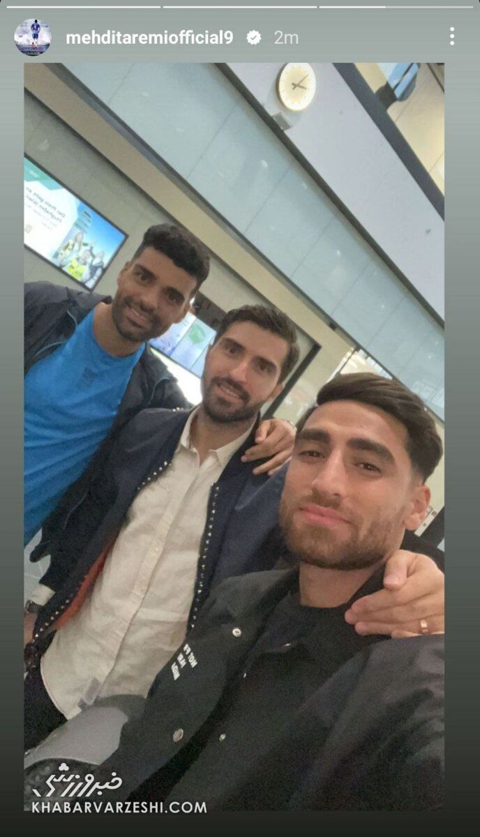 عکس| استوری معنادار و مهم مهدی طارمی/ اتحاد به تیم ملی ایران برگشت