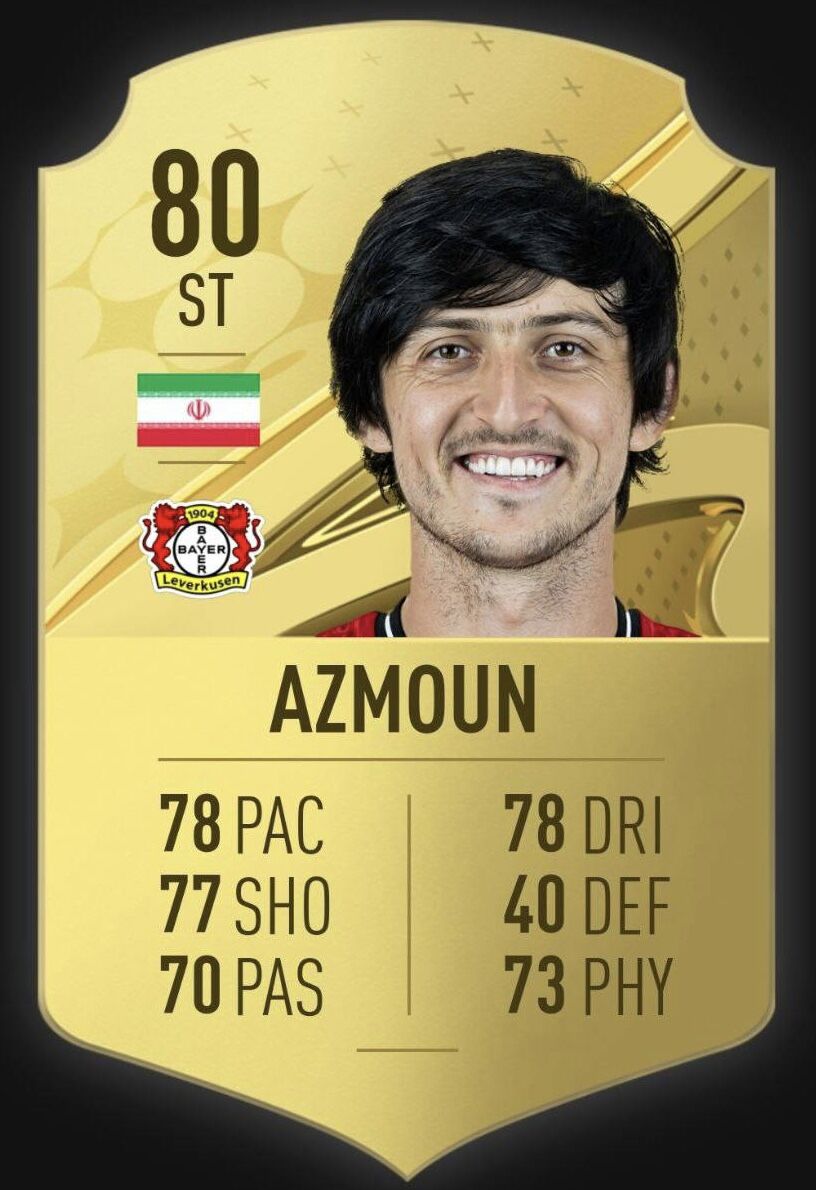 عکس| ریتینگ طارمی و آزمون در بازی فیفا ۲۳ مشخص شد