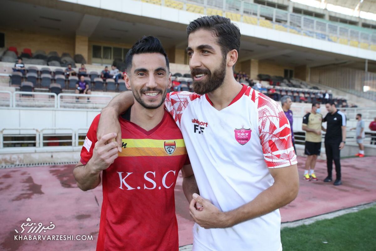 عکس | بازگشت بازیکن مغضوب به جمع پرسپولیسیها