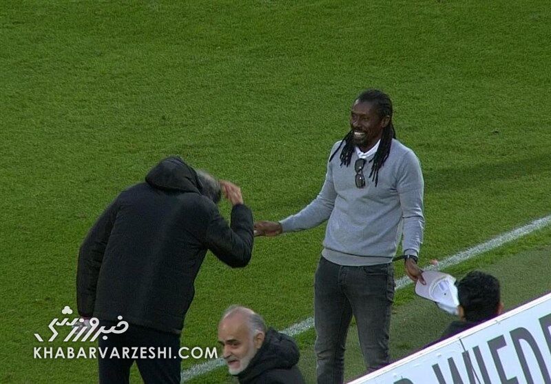 مکالمه جالب کیروش و سیسه / عکس 2