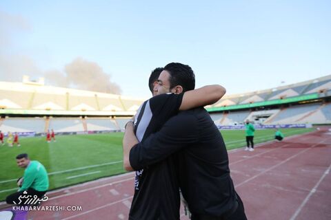 جواد نکونام و خسرو حیدری؛ استقلال - فولاد