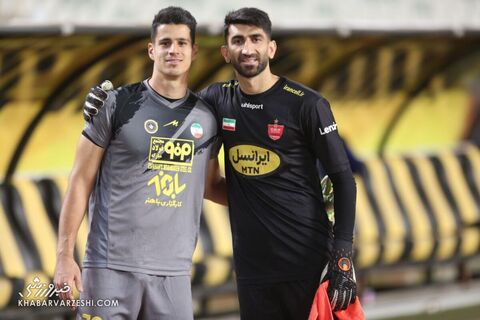 علیرضا بیرانوند و پیام نیازمند؛ سپاهان - پرسپولیس