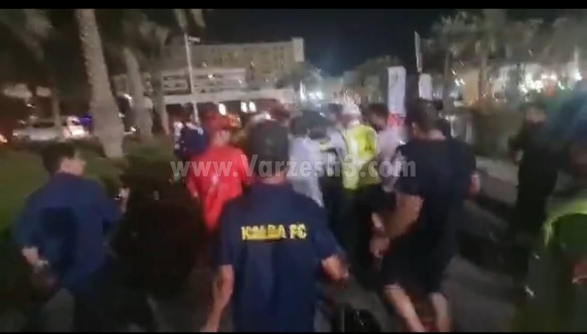 تصاویر | هجوم غیرمنتظره به مجیدی در امارات/ نیروهای ویژه به کمک فرهاد آمدند