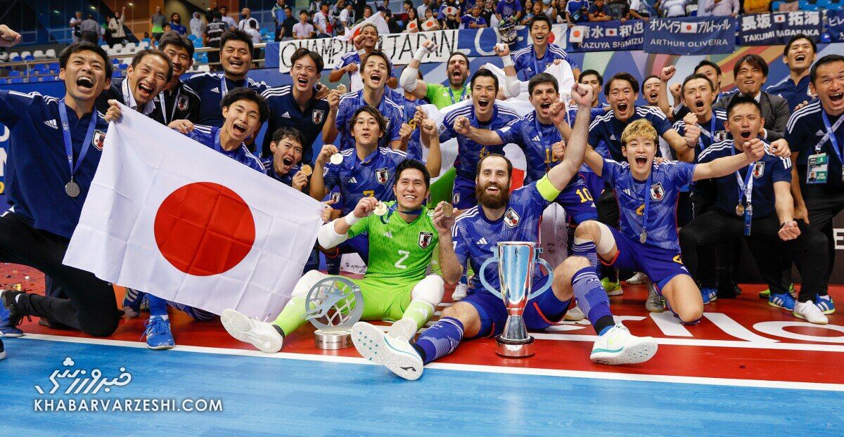 قهرمانی ژاپن در جام ملت‌های فوتسال آسیا 2022