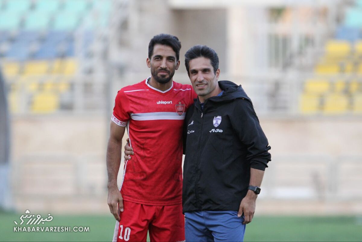 عکس| دستیار پیشین به آغوش پرسپولیسیها برگشت