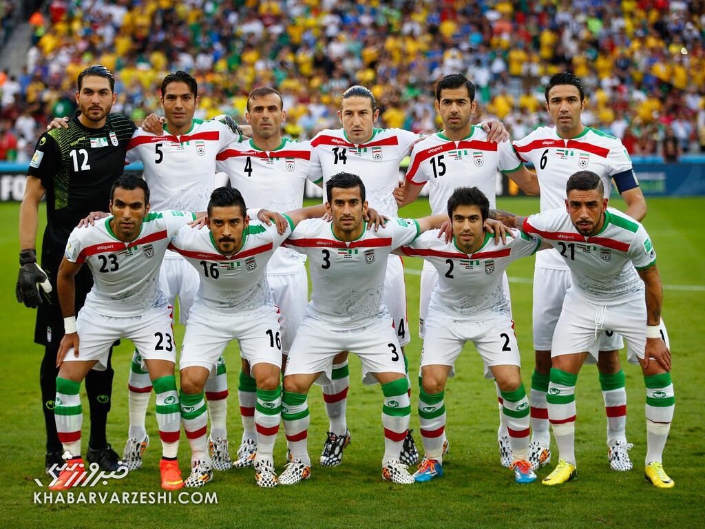 عکس| وقتی برزیلی‌ها در جام جهانی هوادار ایران شدند