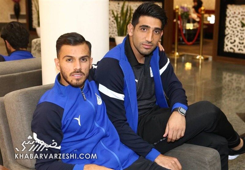 عکس| سفر استقلالیها به اصفهان با حضور غلامی/ ساپینتو بازیکن جنجالی را با خود نبرد