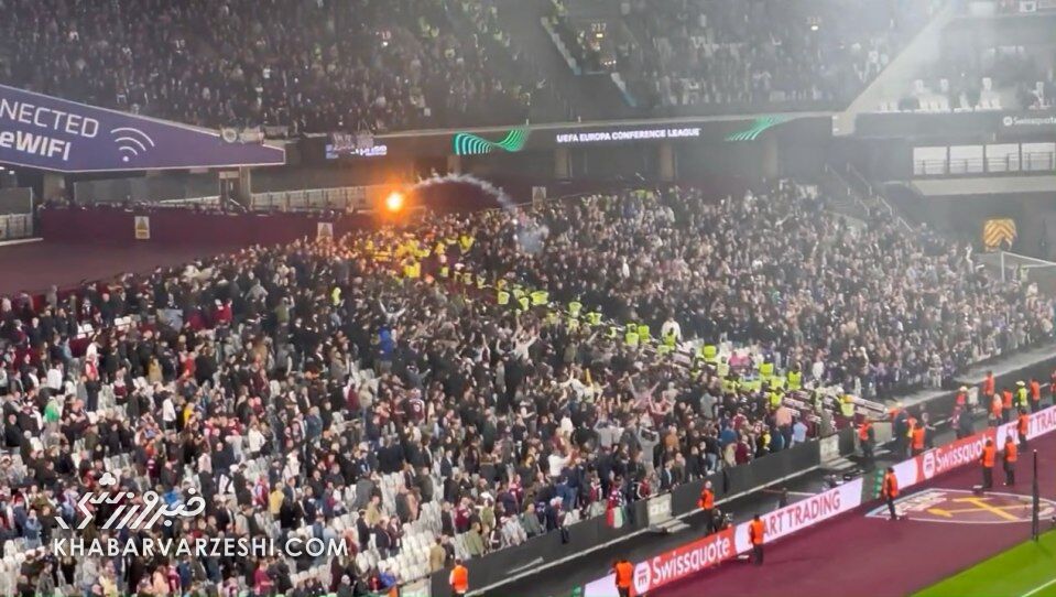 تصاویری زشت از درگیری پلیس با مردم/ فشفشههایی که آشوب ایجاد کردند