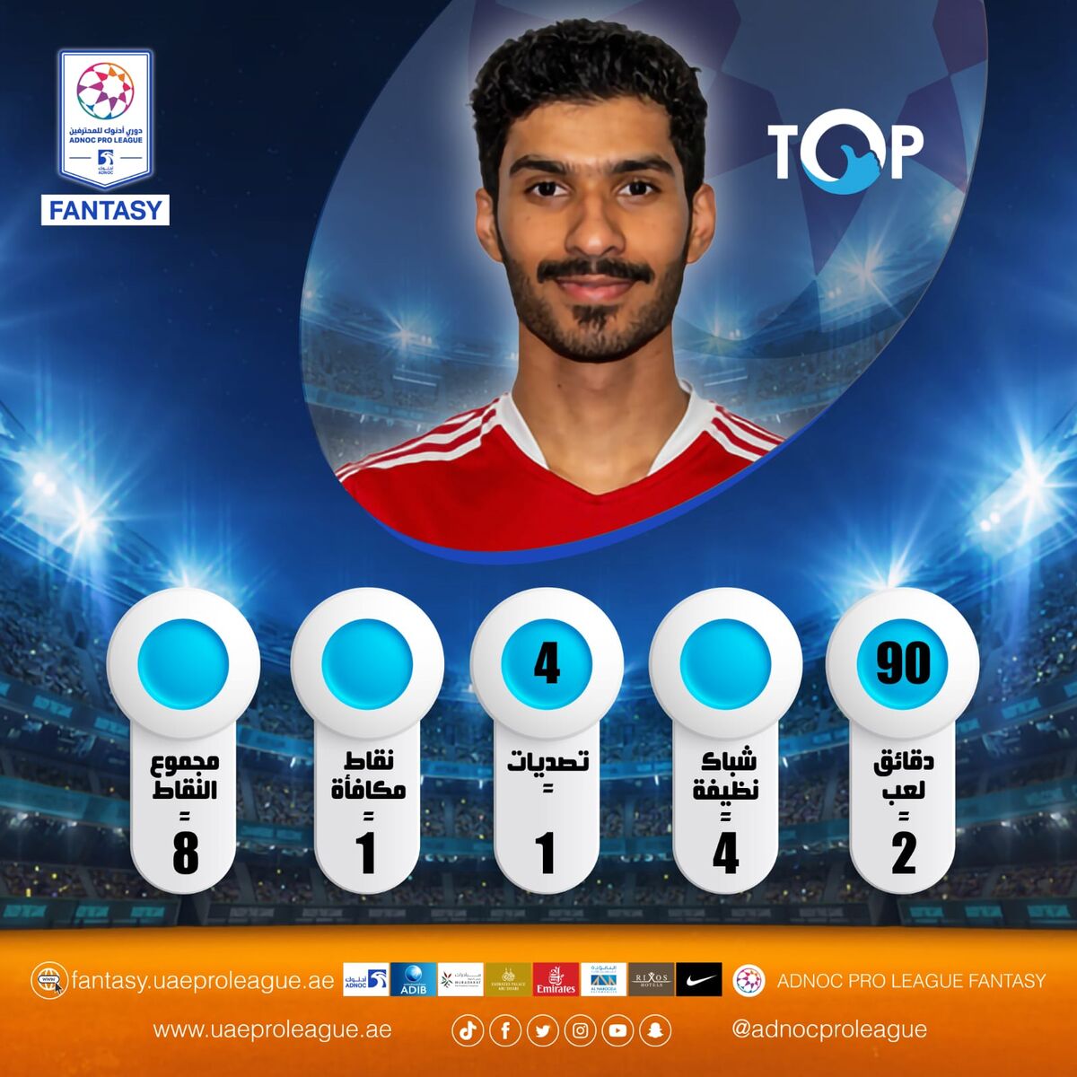 عکس| شاگرد مجیدی بهترین امارات شد