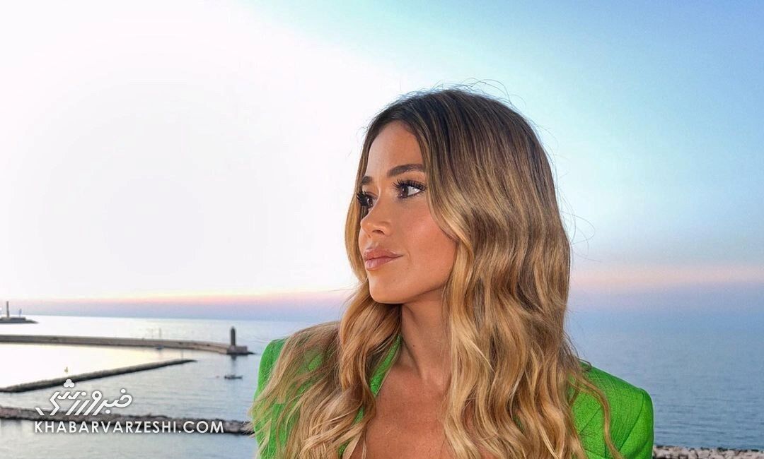 رابطه بازیکن خوشتیپ فوتبال با مجری خوشقیافه ایتالیایی!/ تصویر این زن خبرساز را ببینید
