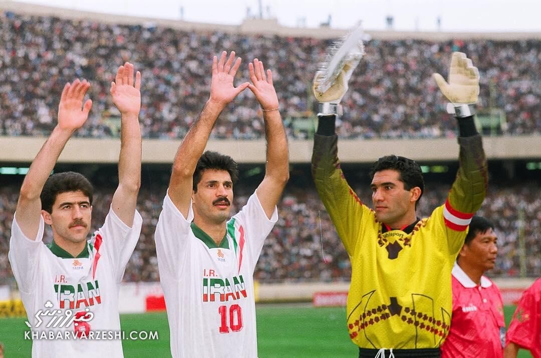 علی دایی - تیم ملی فوتبال ایران