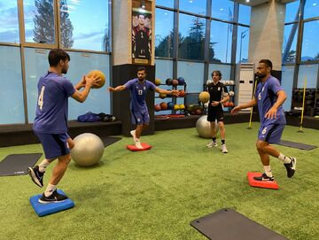 ادامه تمرینات ۲ پرسپولیسی و یک استقلال در پک/ شاگردان کی‌روش کارهای تمرکزی را مرور کردند