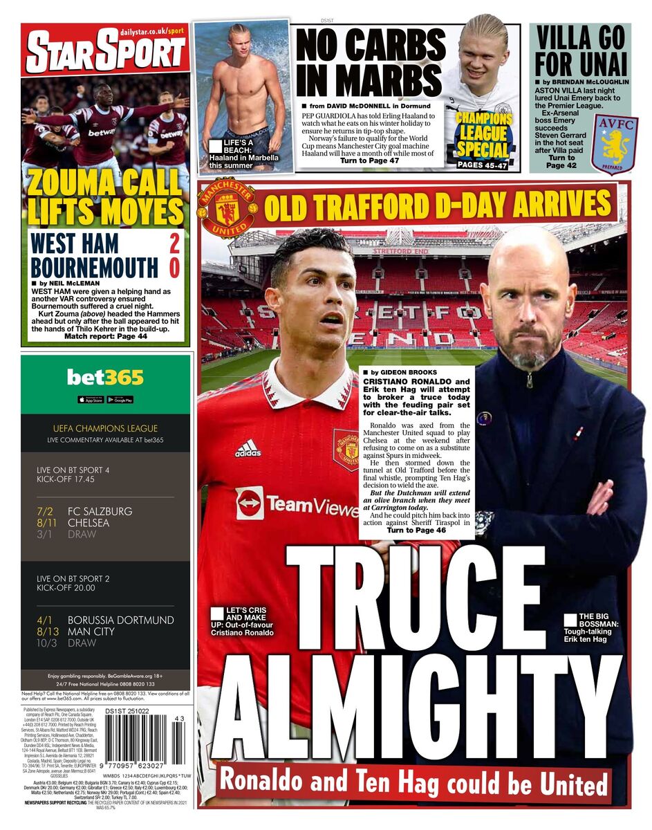 آتشبس موقت با رونالدو/ این ستاره جوان امشب برمیگردد