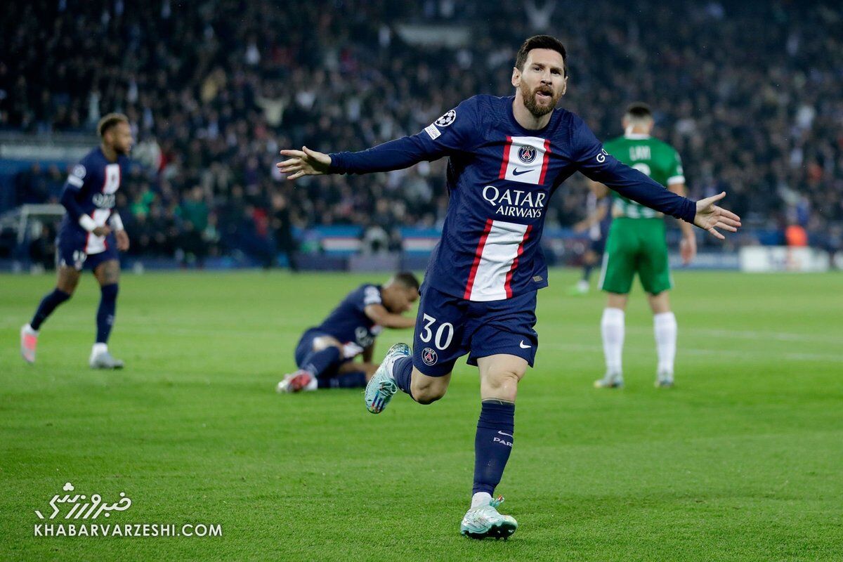 لیونل مسی در پاریسنژرمن