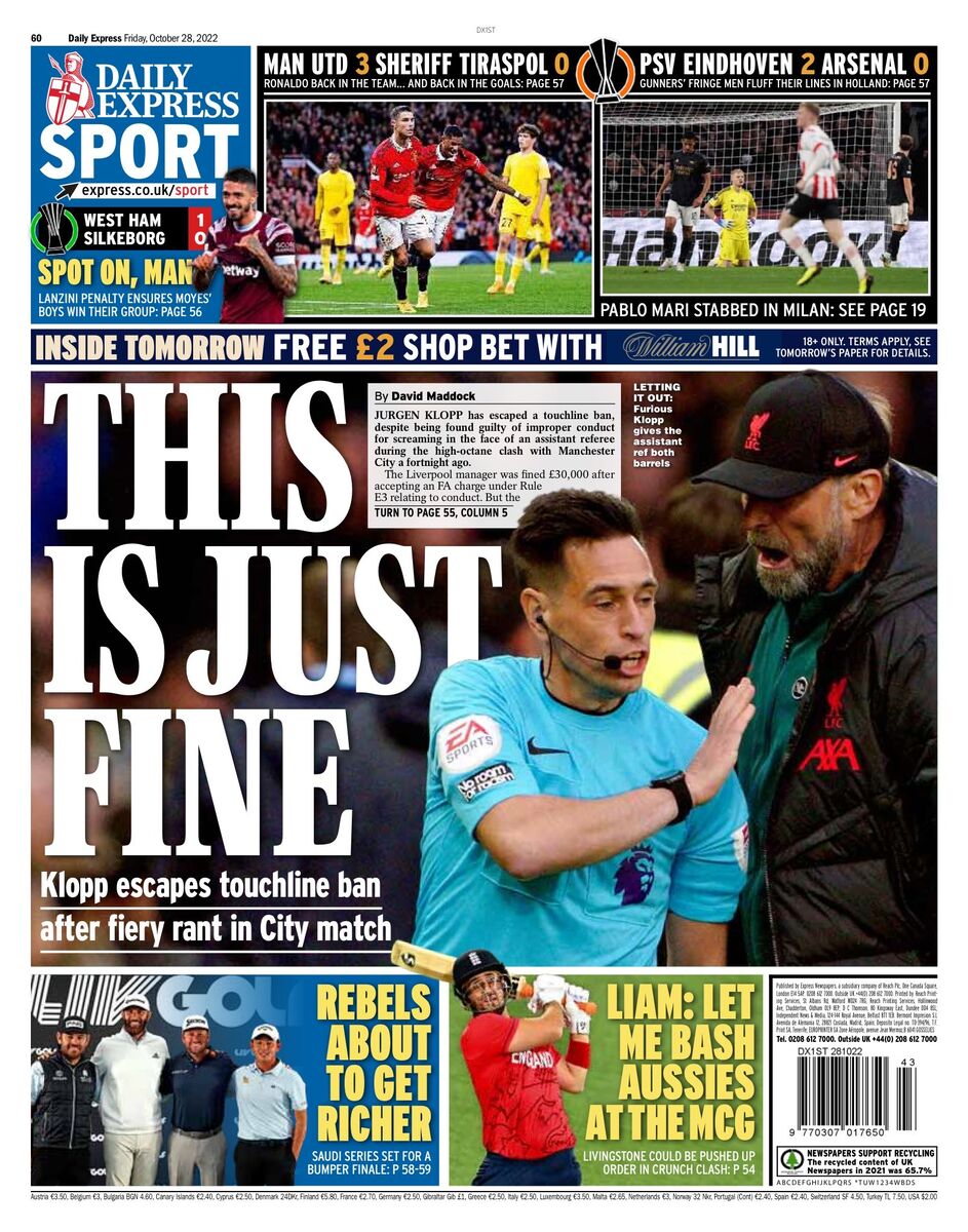 رونالدو آزاد شد!/ سرمربی قرمزها از محرومیت فرار کرد