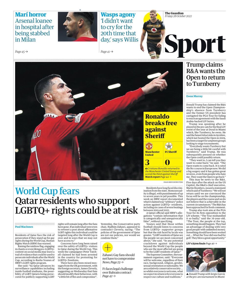 رونالدو آزاد شد!/ سرمربی قرمزها از محرومیت فرار کرد