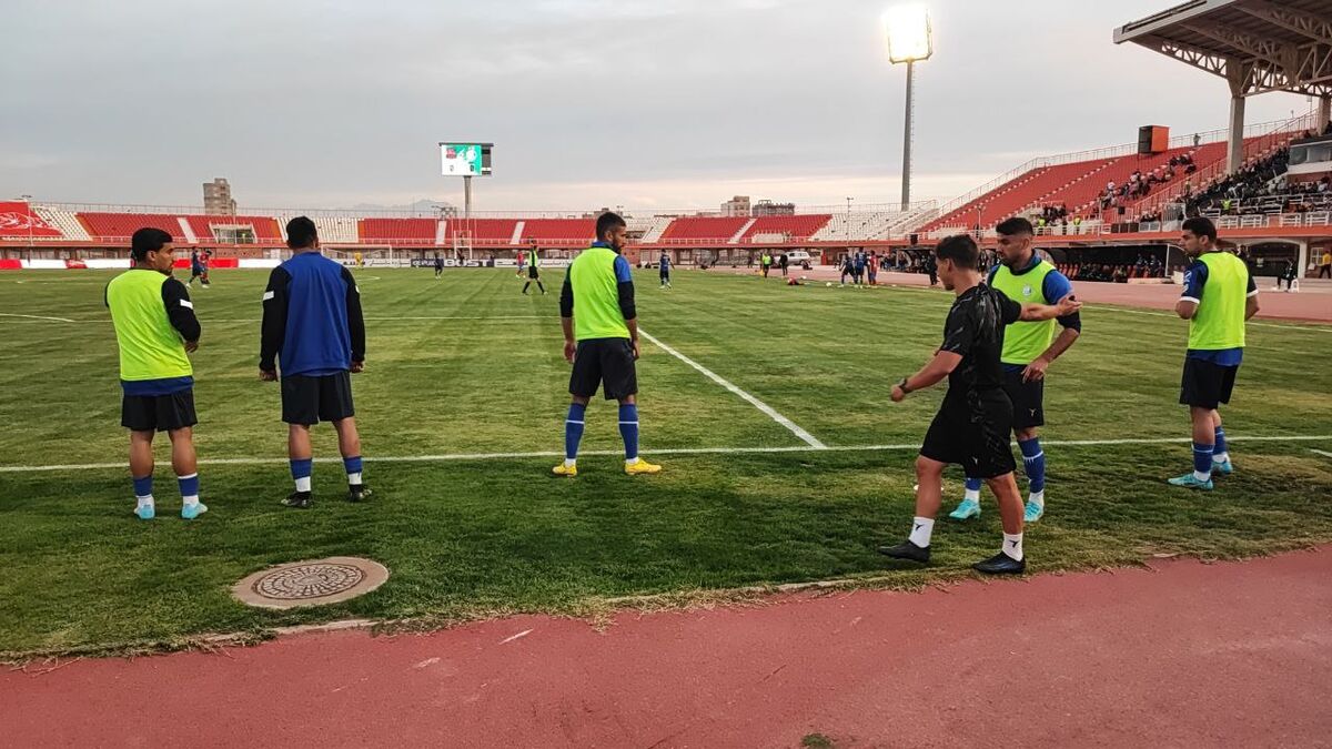 عکس | راهکار ساپینتو برای گل زدن به نساجی در نیمه دوم