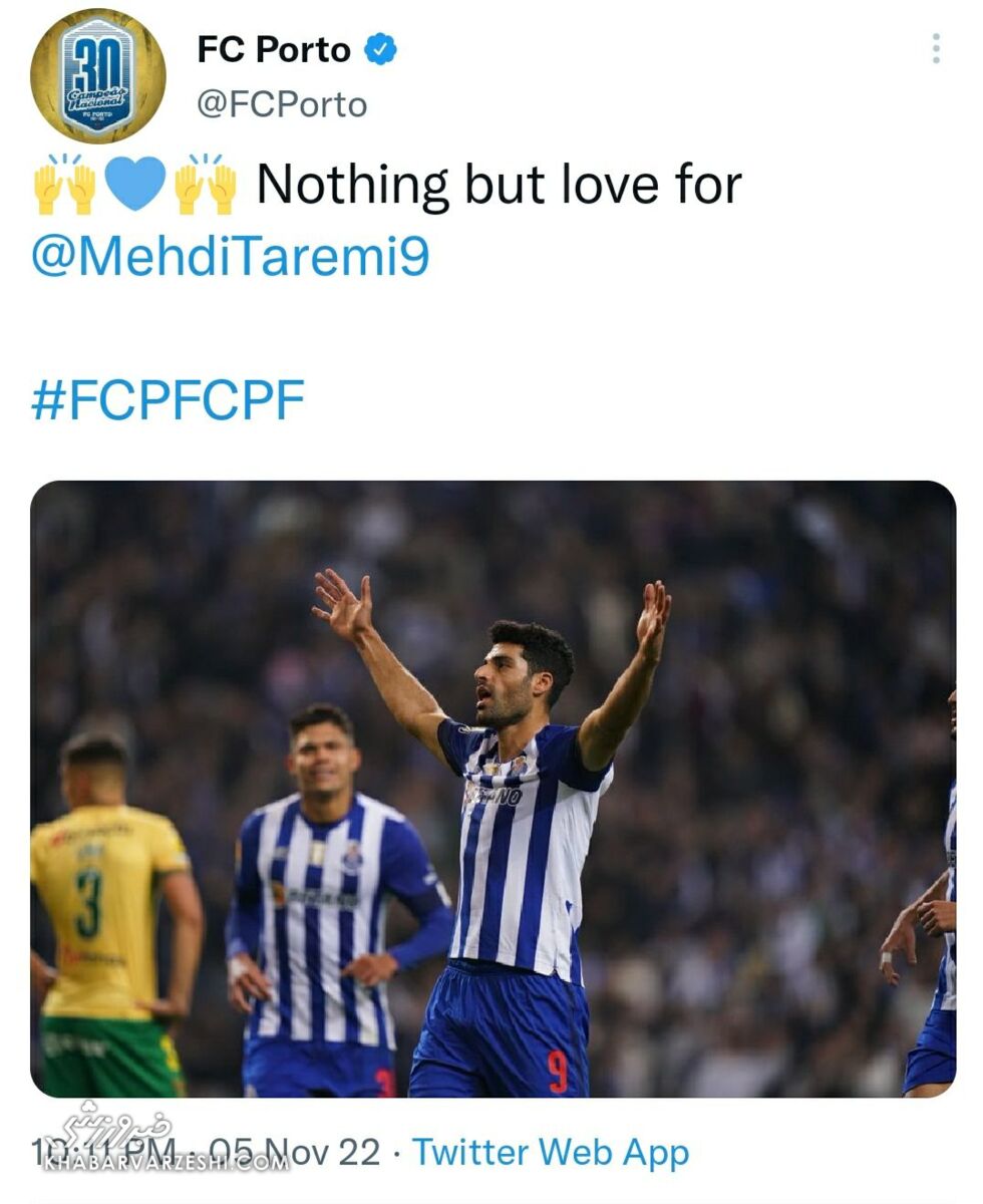 عکس| ستاره فوتبال ایران در آغوش اژدها/ هیچ چیزی نمی توان به مهدی طارمی گفت جز عشق