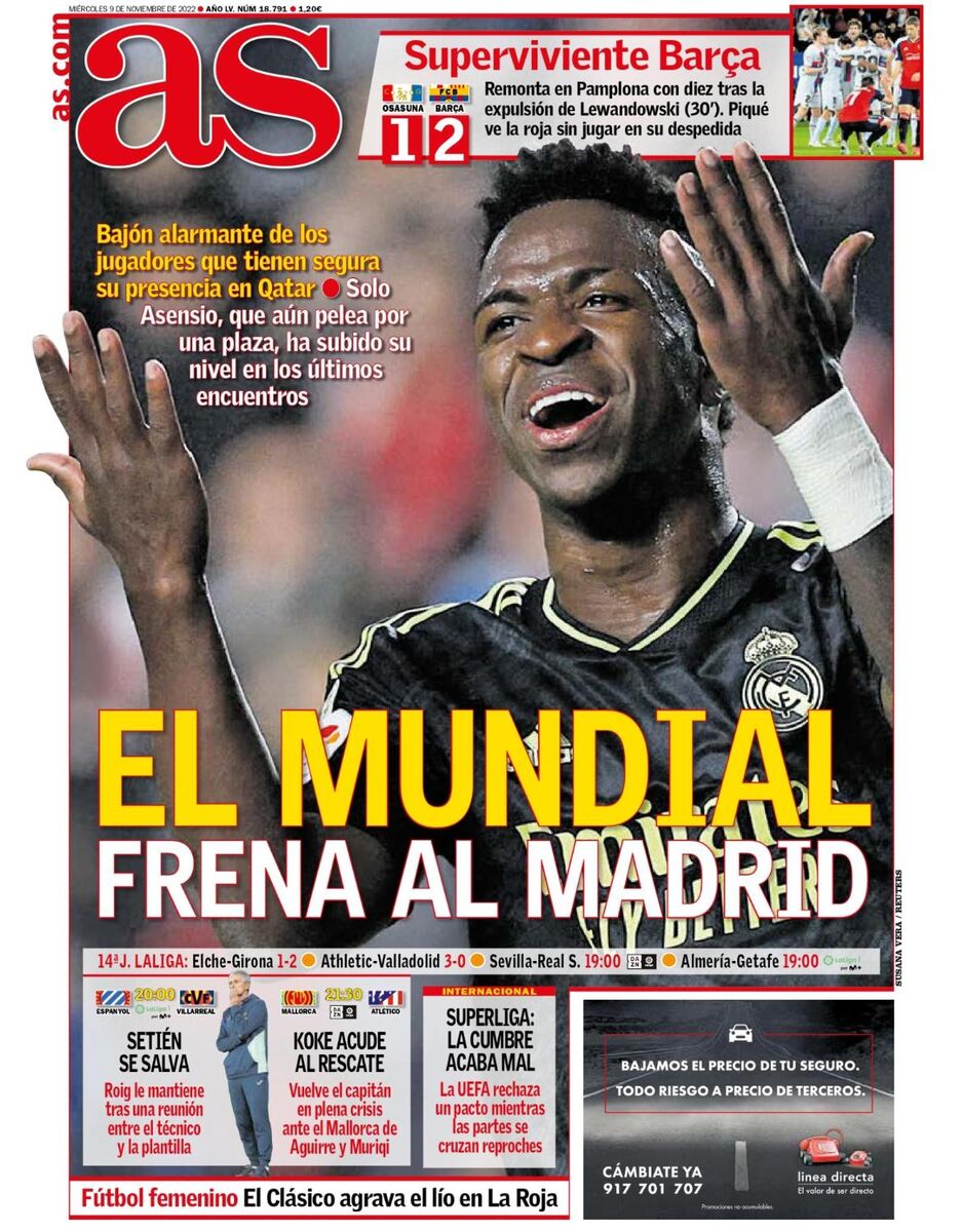 این تقویم در سال جامجهانی دیوانهوار است!/ تعیین صدرنشینهای قبل از جامجهانی